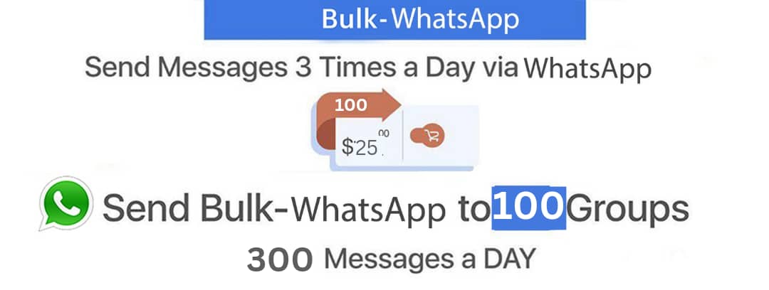 Send Messages via Whatsapp Groups