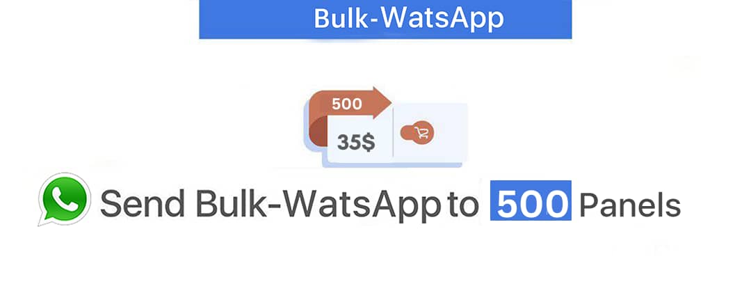 Bulk-Whatsapp - 500 Panels